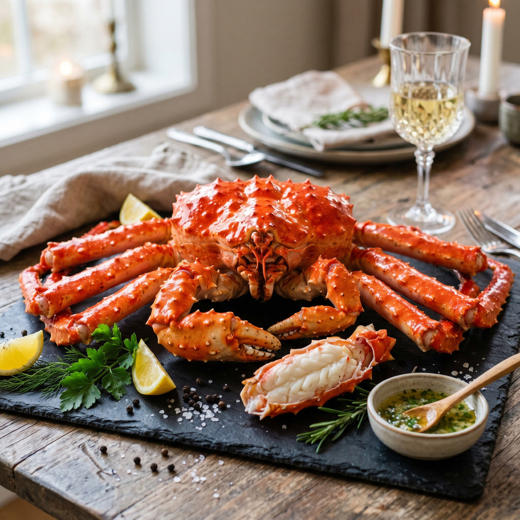 Wild Alaskan Red King Crab Legs & Claws – Flash Frozen